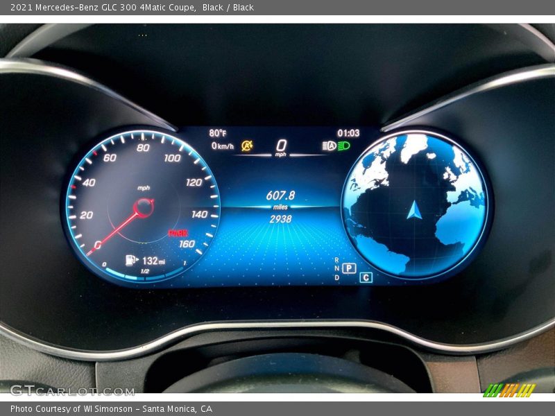 Black / Black 2021 Mercedes-Benz GLC 300 4Matic Coupe