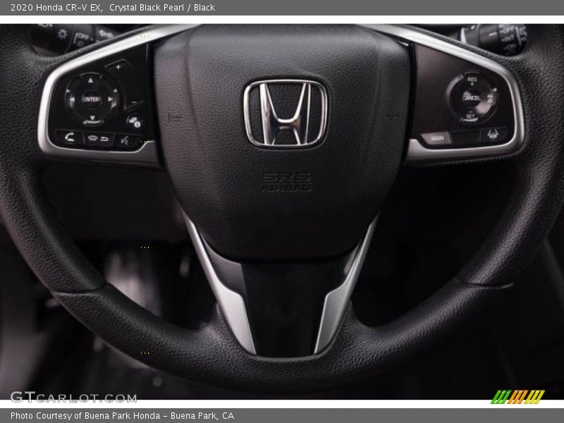 Crystal Black Pearl / Black 2020 Honda CR-V EX