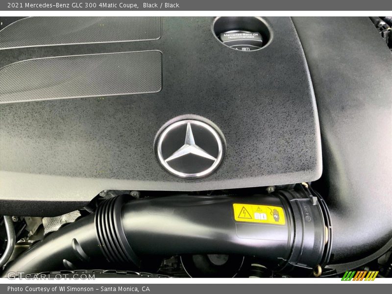 Black / Black 2021 Mercedes-Benz GLC 300 4Matic Coupe