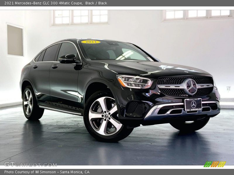 Black / Black 2021 Mercedes-Benz GLC 300 4Matic Coupe