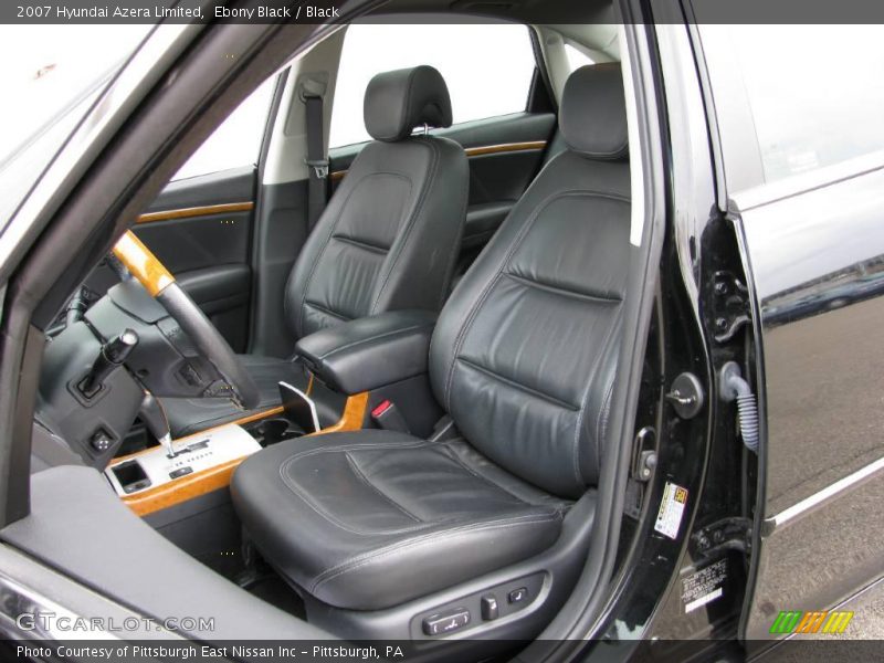 Ebony Black / Black 2007 Hyundai Azera Limited
