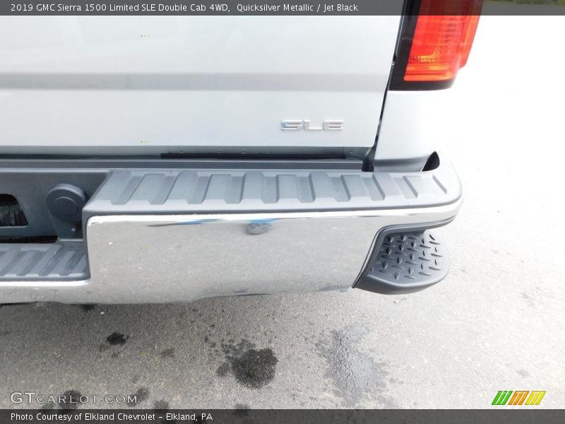 Quicksilver Metallic / Jet Black 2019 GMC Sierra 1500 Limited SLE Double Cab 4WD