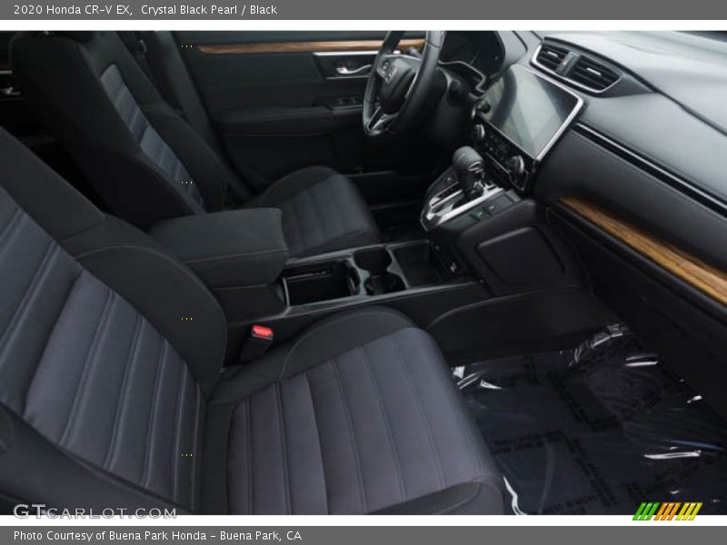 Crystal Black Pearl / Black 2020 Honda CR-V EX
