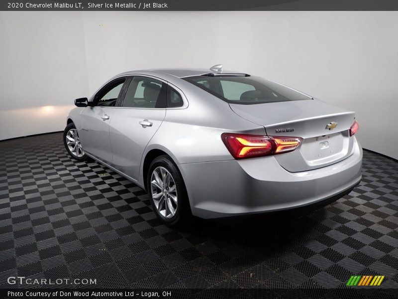 Silver Ice Metallic / Jet Black 2020 Chevrolet Malibu LT