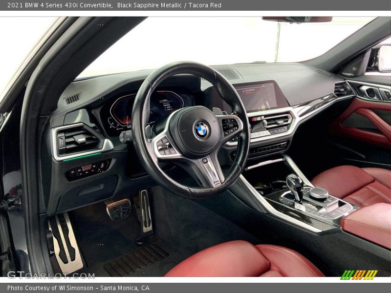 Dashboard of 2021 4 Series 430i Convertible
