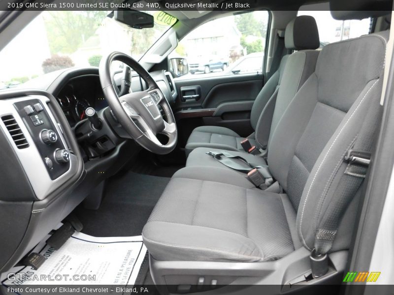 Front Seat of 2019 Sierra 1500 Limited SLE Double Cab 4WD