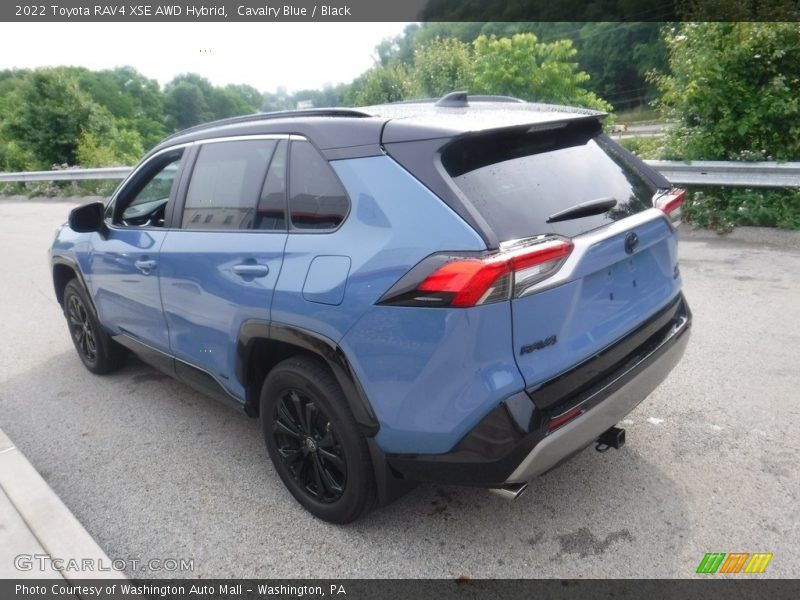 Cavalry Blue / Black 2022 Toyota RAV4 XSE AWD Hybrid