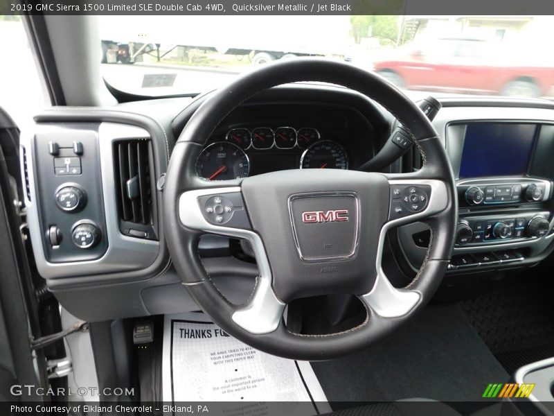  2019 Sierra 1500 Limited SLE Double Cab 4WD Steering Wheel