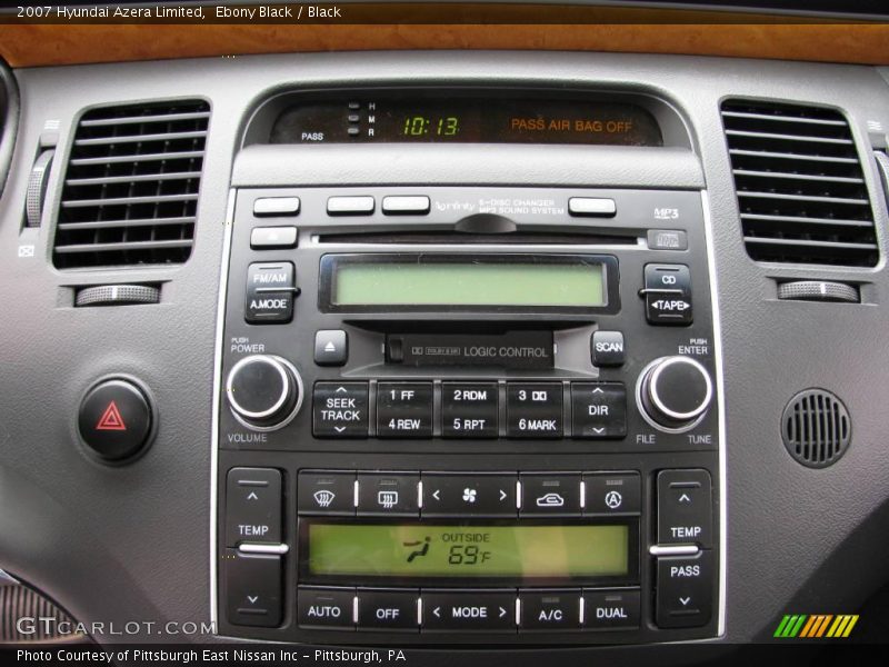 Ebony Black / Black 2007 Hyundai Azera Limited