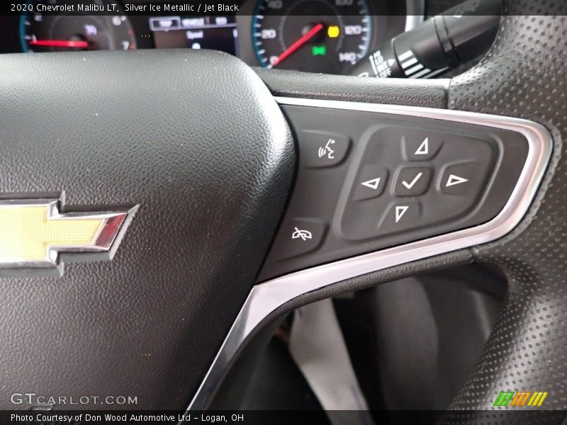 Silver Ice Metallic / Jet Black 2020 Chevrolet Malibu LT