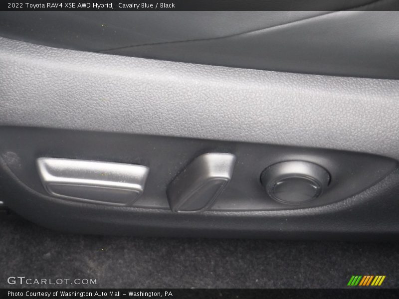 Cavalry Blue / Black 2022 Toyota RAV4 XSE AWD Hybrid