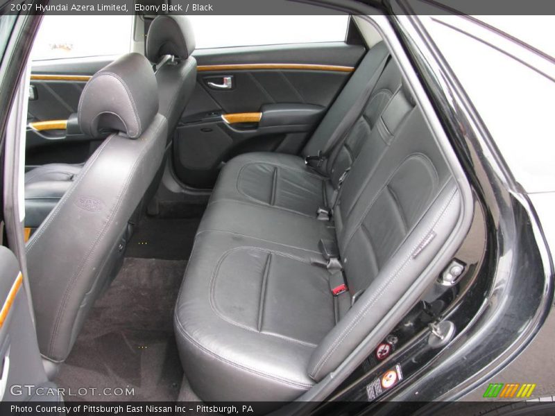 Ebony Black / Black 2007 Hyundai Azera Limited