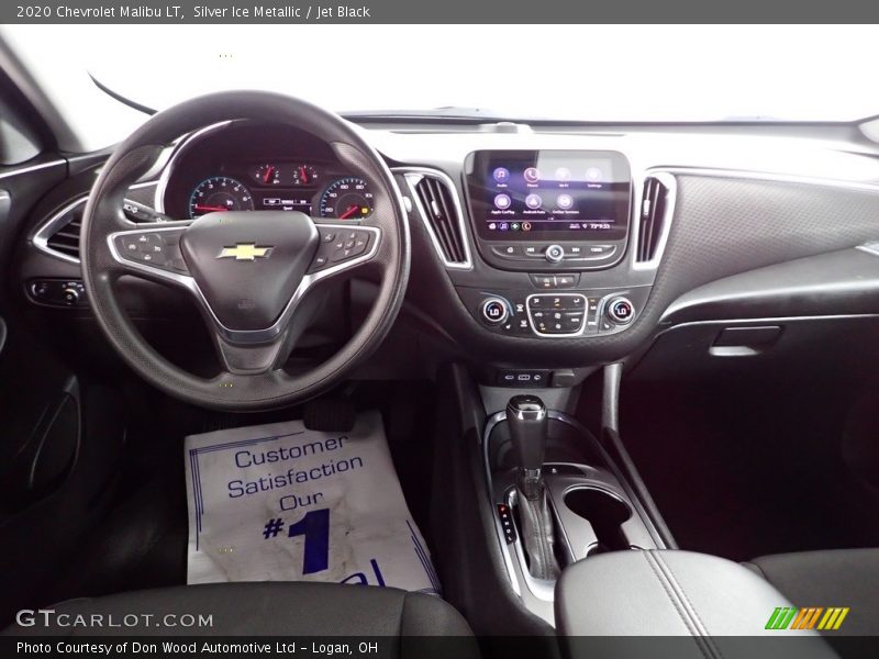Silver Ice Metallic / Jet Black 2020 Chevrolet Malibu LT