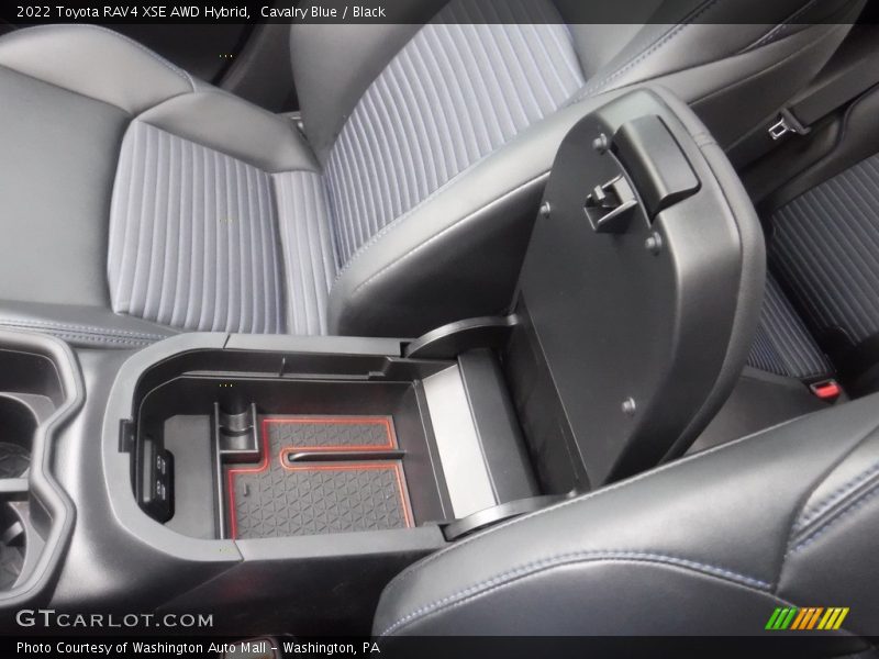 Cavalry Blue / Black 2022 Toyota RAV4 XSE AWD Hybrid