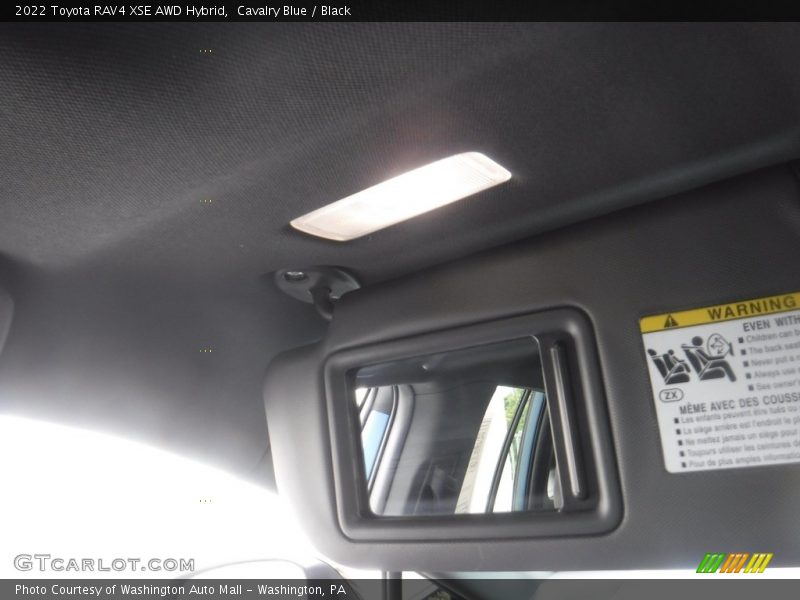 Cavalry Blue / Black 2022 Toyota RAV4 XSE AWD Hybrid