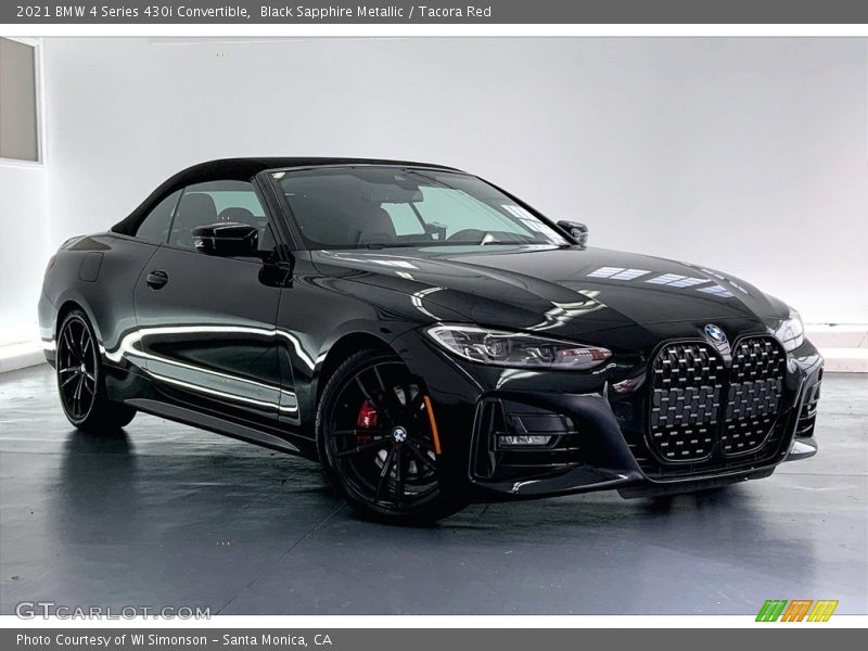 Front 3/4 View of 2021 4 Series 430i Convertible