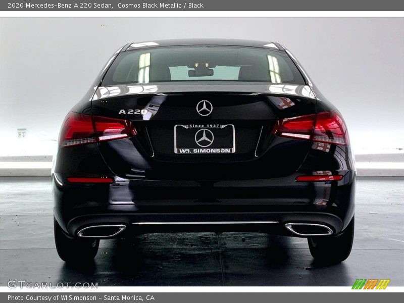 Cosmos Black Metallic / Black 2020 Mercedes-Benz A 220 Sedan