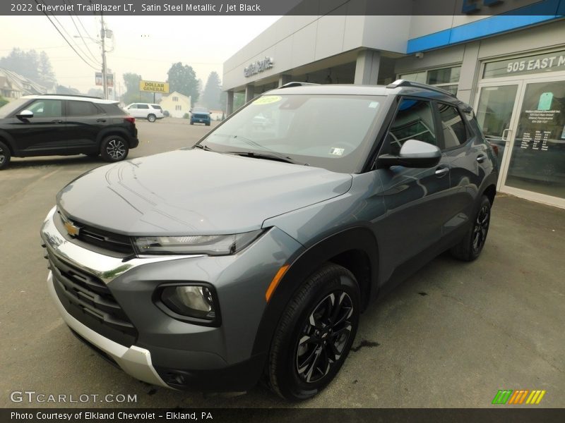 Satin Steel Metallic / Jet Black 2022 Chevrolet TrailBlazer LT