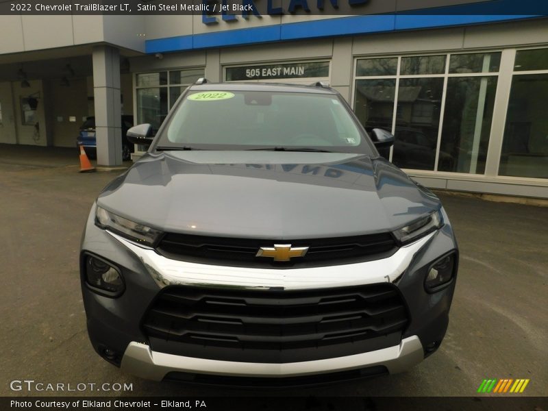 Satin Steel Metallic / Jet Black 2022 Chevrolet TrailBlazer LT
