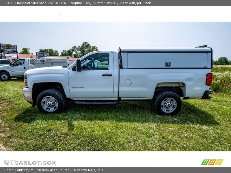 Summit White / Dark Ash/Jet Black 2016 Chevrolet Silverado 2500HD WT Regular Cab
