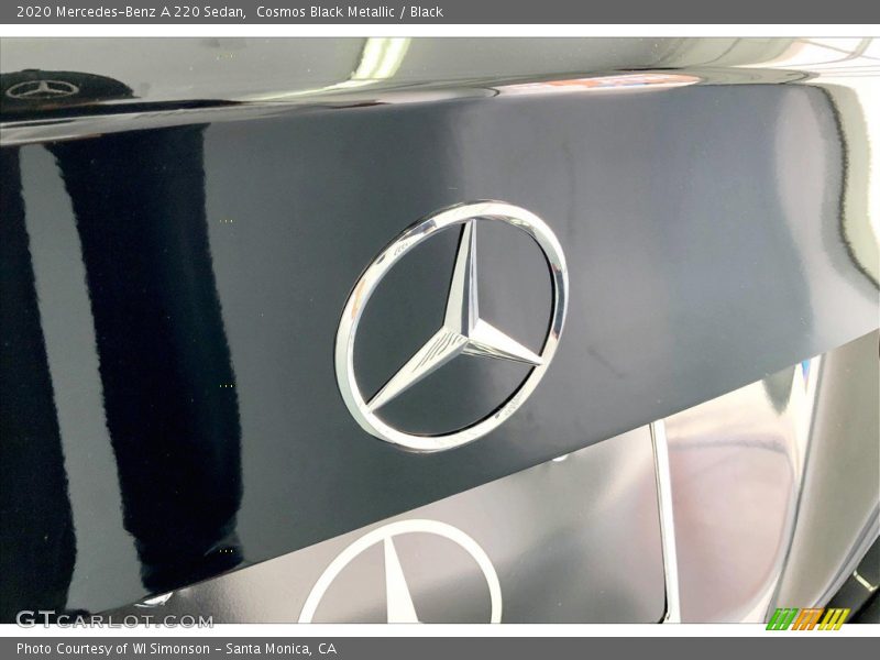 Cosmos Black Metallic / Black 2020 Mercedes-Benz A 220 Sedan