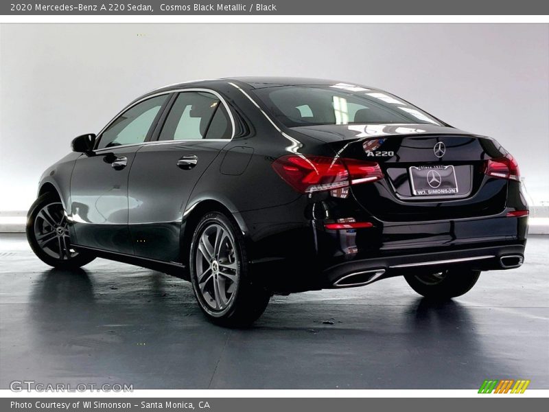 Cosmos Black Metallic / Black 2020 Mercedes-Benz A 220 Sedan