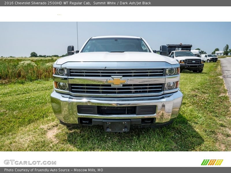 Summit White / Dark Ash/Jet Black 2016 Chevrolet Silverado 2500HD WT Regular Cab