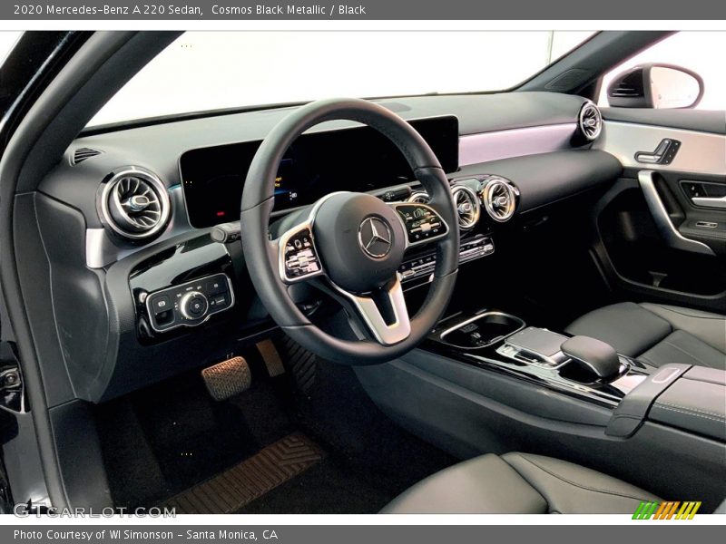 Front Seat of 2020 A 220 Sedan