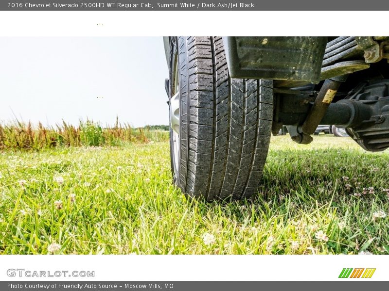 Summit White / Dark Ash/Jet Black 2016 Chevrolet Silverado 2500HD WT Regular Cab