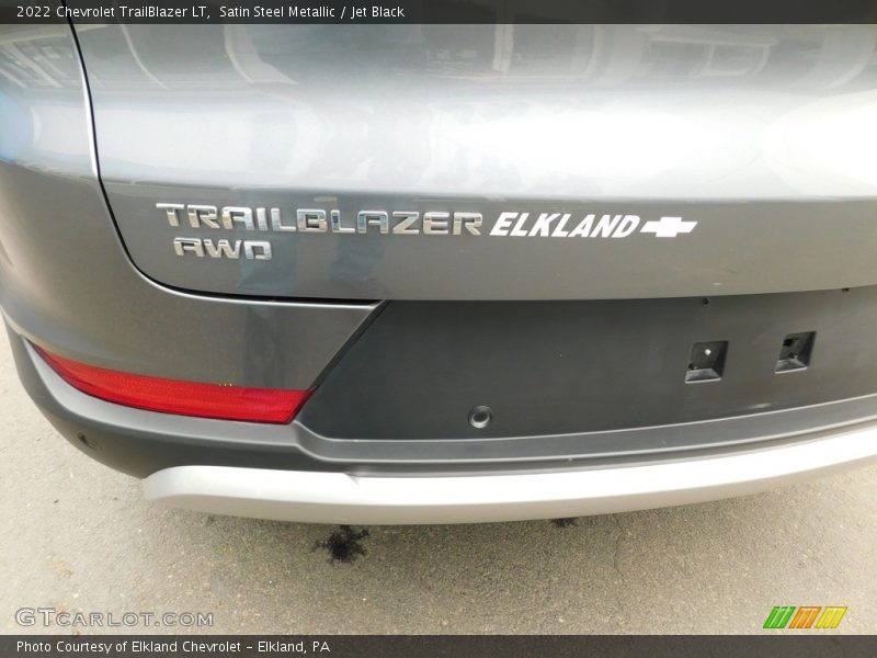 Satin Steel Metallic / Jet Black 2022 Chevrolet TrailBlazer LT