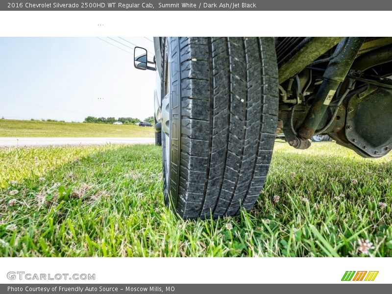 Summit White / Dark Ash/Jet Black 2016 Chevrolet Silverado 2500HD WT Regular Cab
