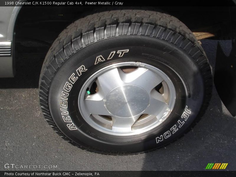 Pewter Metallic / Gray 1998 Chevrolet C/K K1500 Regular Cab 4x4