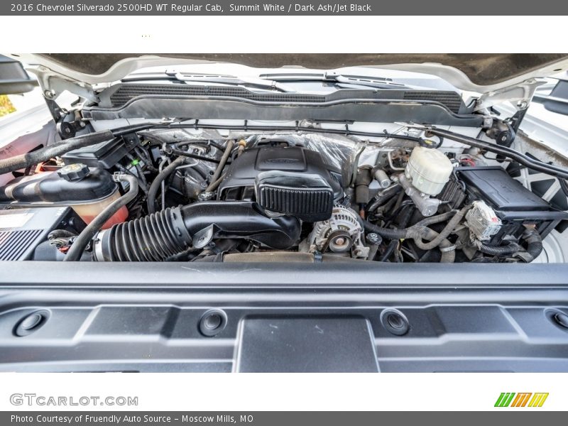 Summit White / Dark Ash/Jet Black 2016 Chevrolet Silverado 2500HD WT Regular Cab