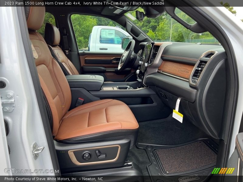 Front Seat of 2023 1500 Long Horn Crew Cab 4x4