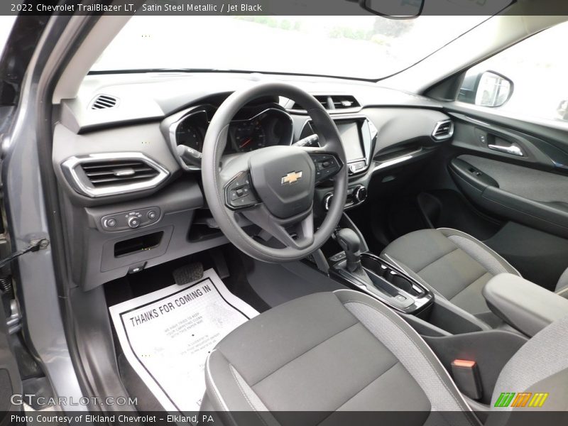 Satin Steel Metallic / Jet Black 2022 Chevrolet TrailBlazer LT