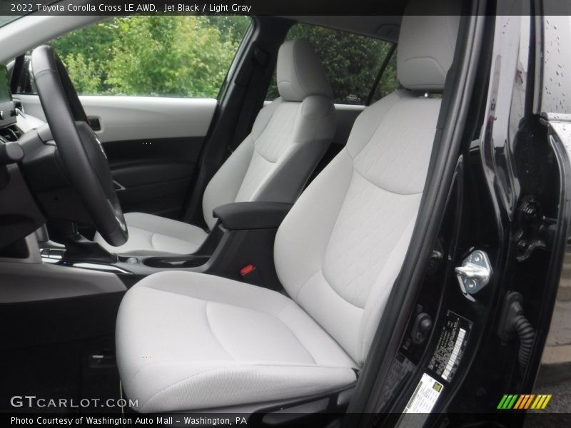 Front Seat of 2022 Corolla Cross LE AWD