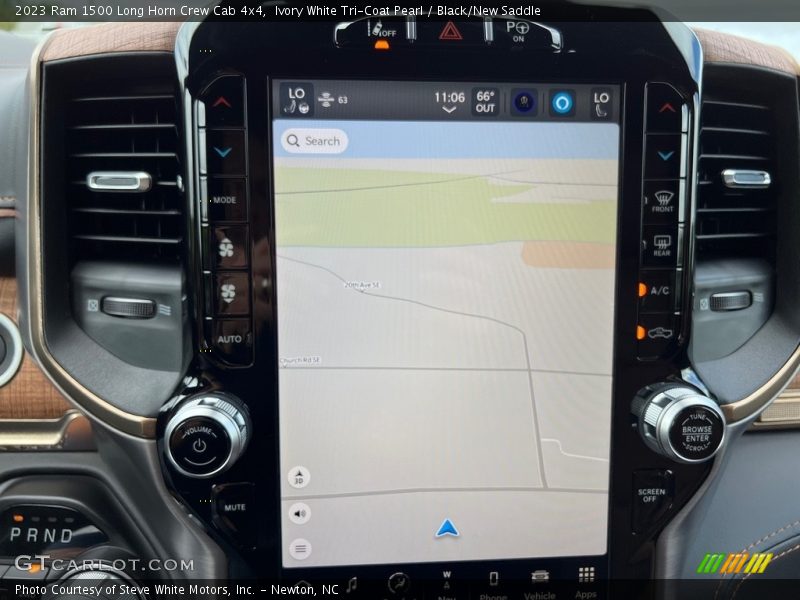 Navigation of 2023 1500 Long Horn Crew Cab 4x4