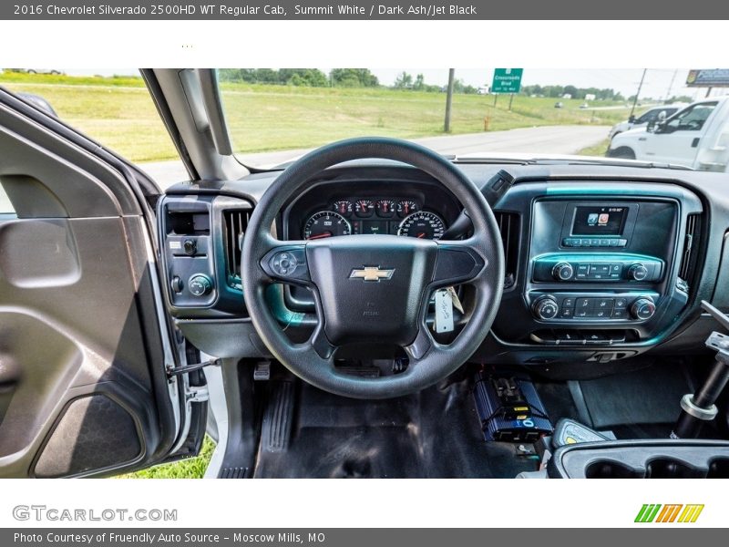 Summit White / Dark Ash/Jet Black 2016 Chevrolet Silverado 2500HD WT Regular Cab