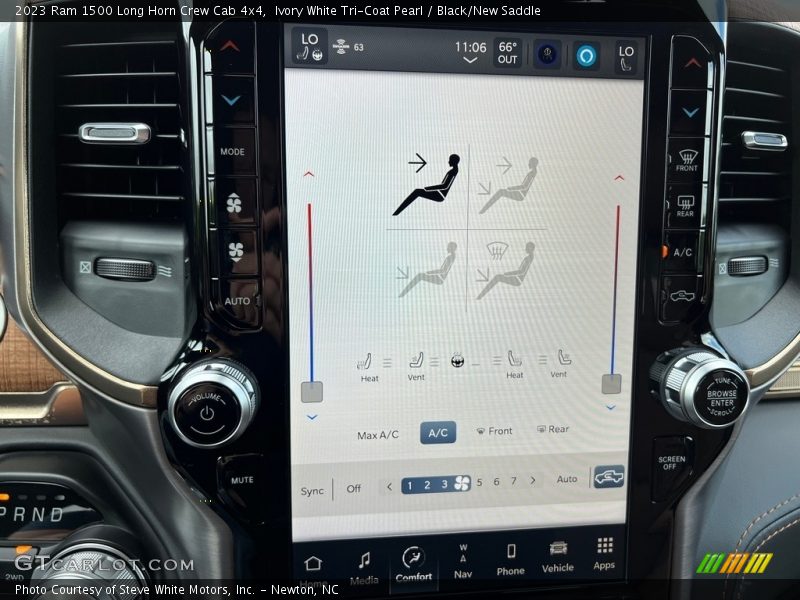 Controls of 2023 1500 Long Horn Crew Cab 4x4