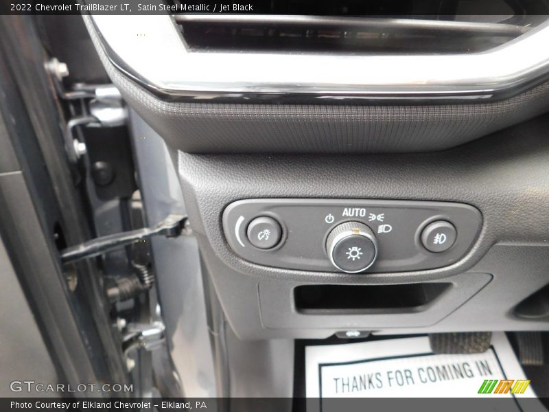 Satin Steel Metallic / Jet Black 2022 Chevrolet TrailBlazer LT