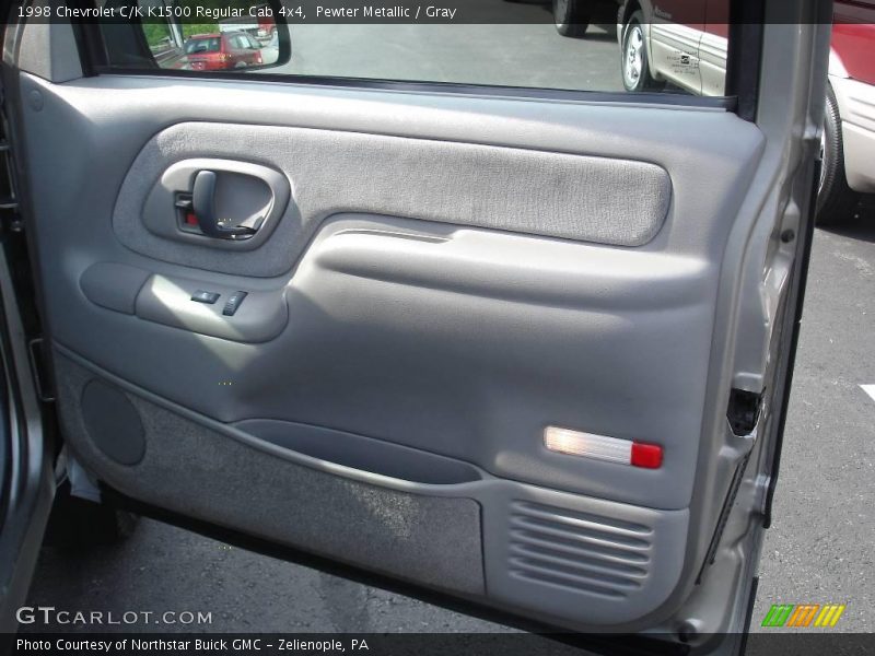 Pewter Metallic / Gray 1998 Chevrolet C/K K1500 Regular Cab 4x4