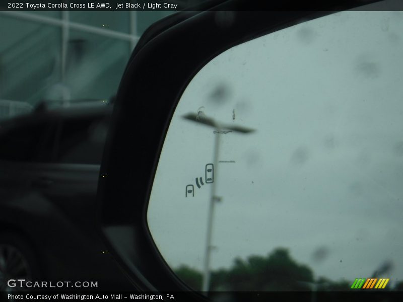 Jet Black / Light Gray 2022 Toyota Corolla Cross LE AWD