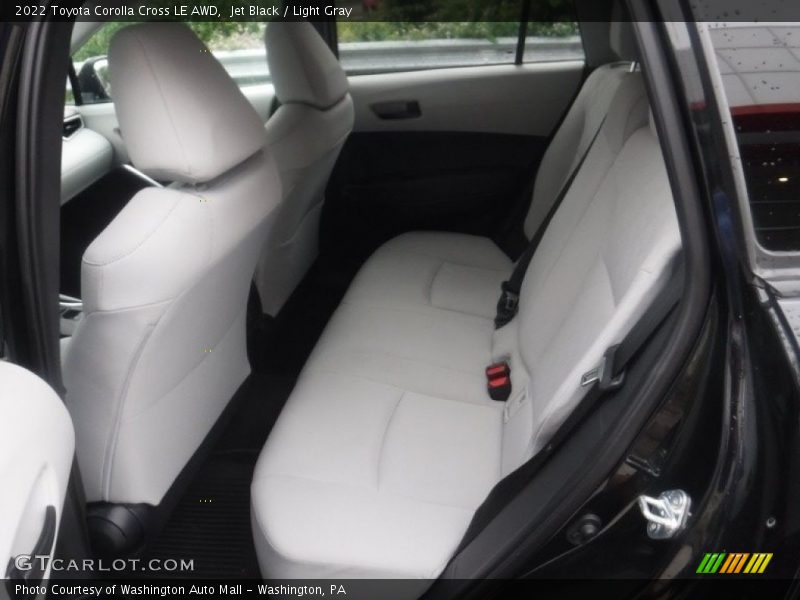 Rear Seat of 2022 Corolla Cross LE AWD