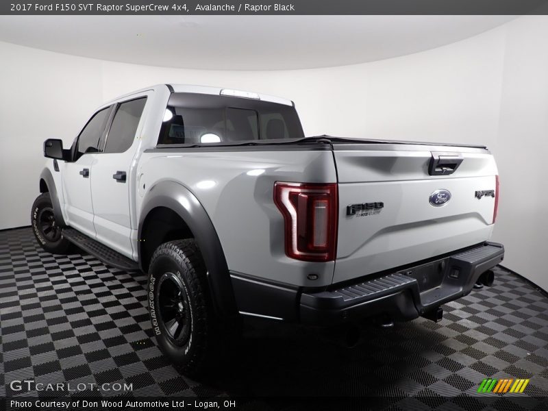 Avalanche / Raptor Black 2017 Ford F150 SVT Raptor SuperCrew 4x4