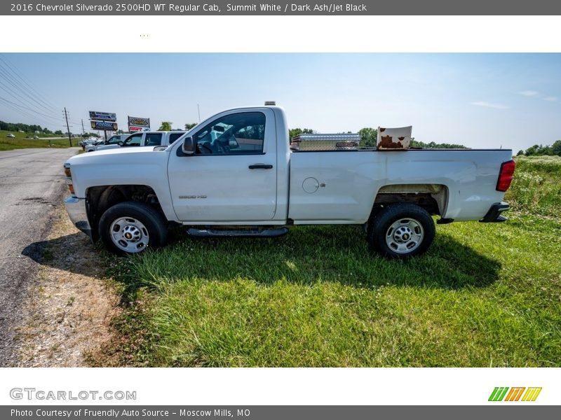 Summit White / Dark Ash/Jet Black 2016 Chevrolet Silverado 2500HD WT Regular Cab