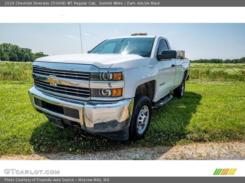 Summit White / Dark Ash/Jet Black 2016 Chevrolet Silverado 2500HD WT Regular Cab