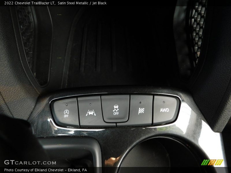 Satin Steel Metallic / Jet Black 2022 Chevrolet TrailBlazer LT