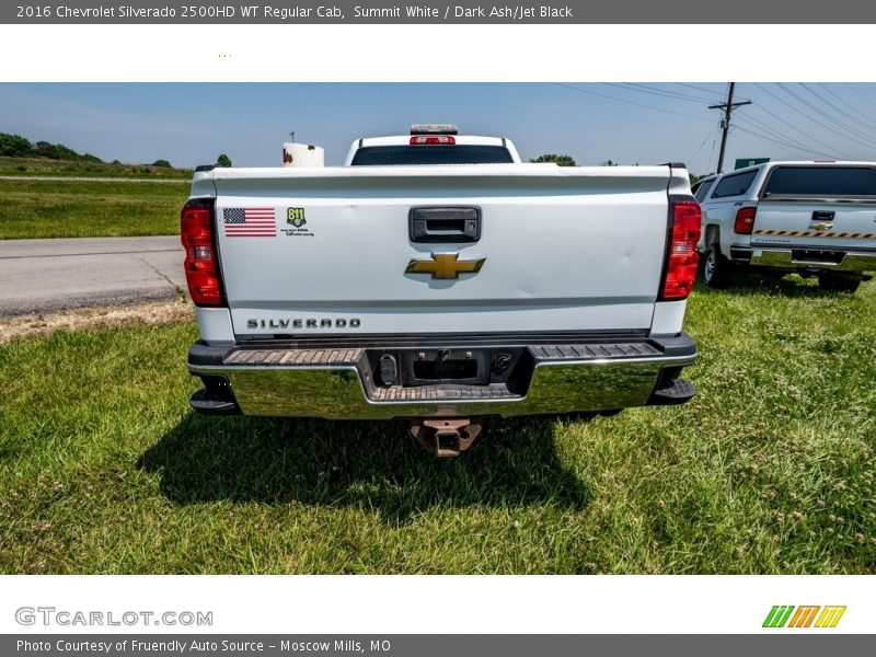 Summit White / Dark Ash/Jet Black 2016 Chevrolet Silverado 2500HD WT Regular Cab