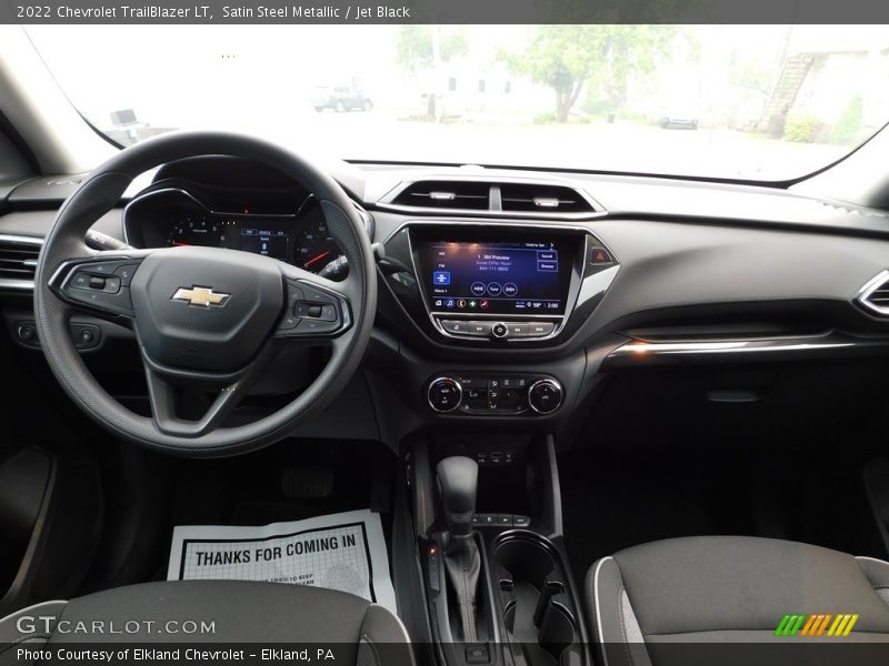 Satin Steel Metallic / Jet Black 2022 Chevrolet TrailBlazer LT