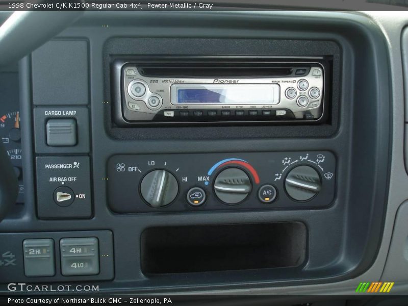 Pewter Metallic / Gray 1998 Chevrolet C/K K1500 Regular Cab 4x4